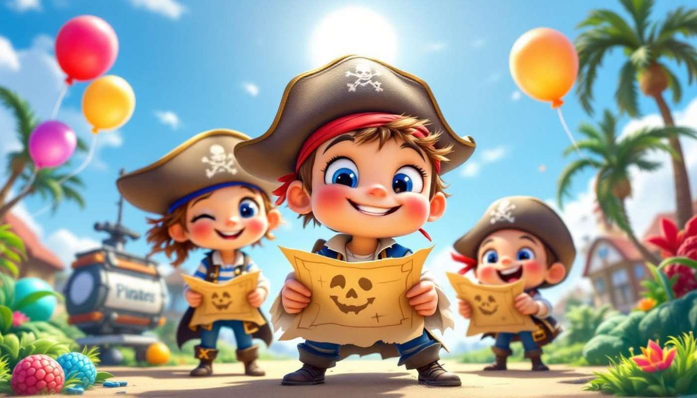 Organiser une fête inoubliable pour enfants avec une chasse au trésor thématique